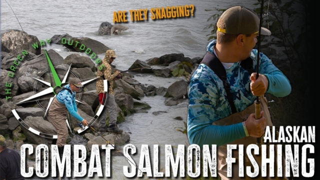 Vlog 34 – Combat Salmon Snagging Alaska – Fishing For Silver Salmon In Seward, Alaska