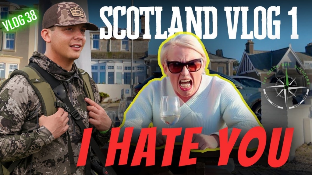 Vlog 38 - Hunting Hatred In Scotland - Loch Ness Monster - Golf
