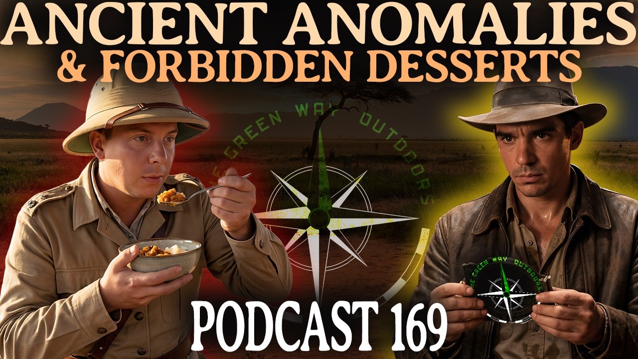Podcast 169 - Travel Treats - Ancient Modern Objects - Science of Jesus - The Green Way Outdoors Podcast