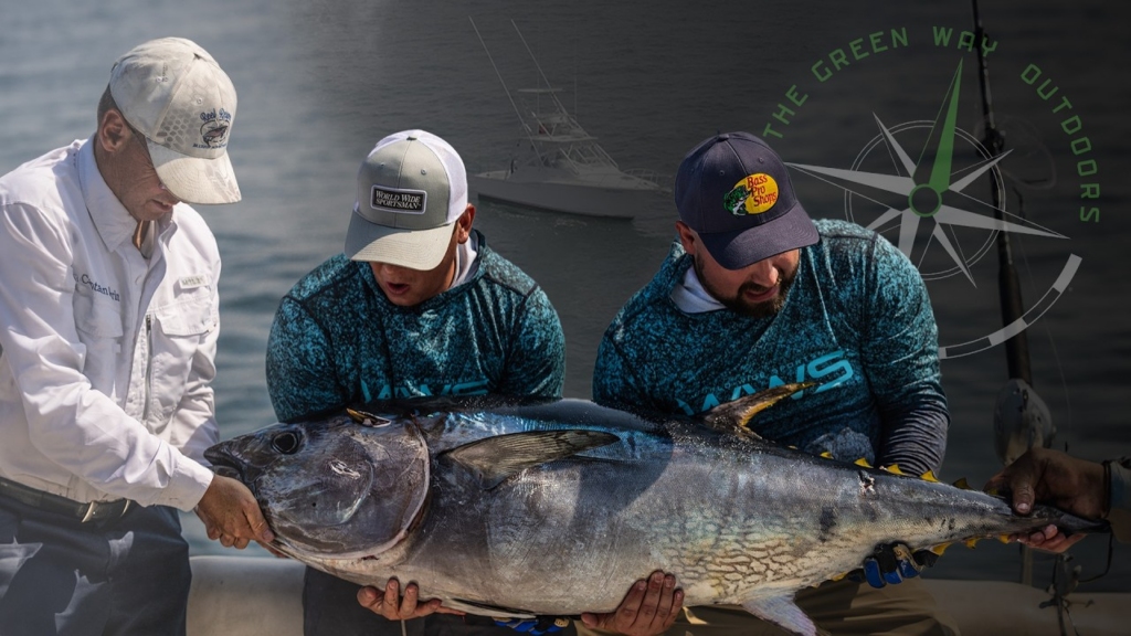 Season 5, Episode 5 - Giant Gloucester Bluefin - Deep Sea Fishing - The Green Way Outdoors TV Show
