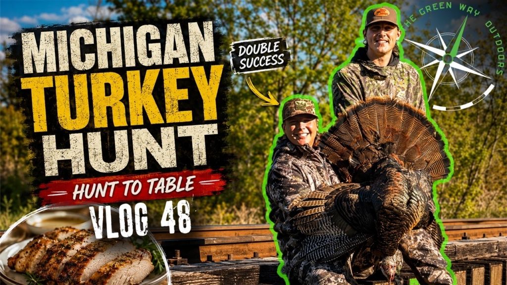 VLOG 48 - Too Many Turkeys Ruin Our Hunt??? - The Green Way Outdoors Vlog