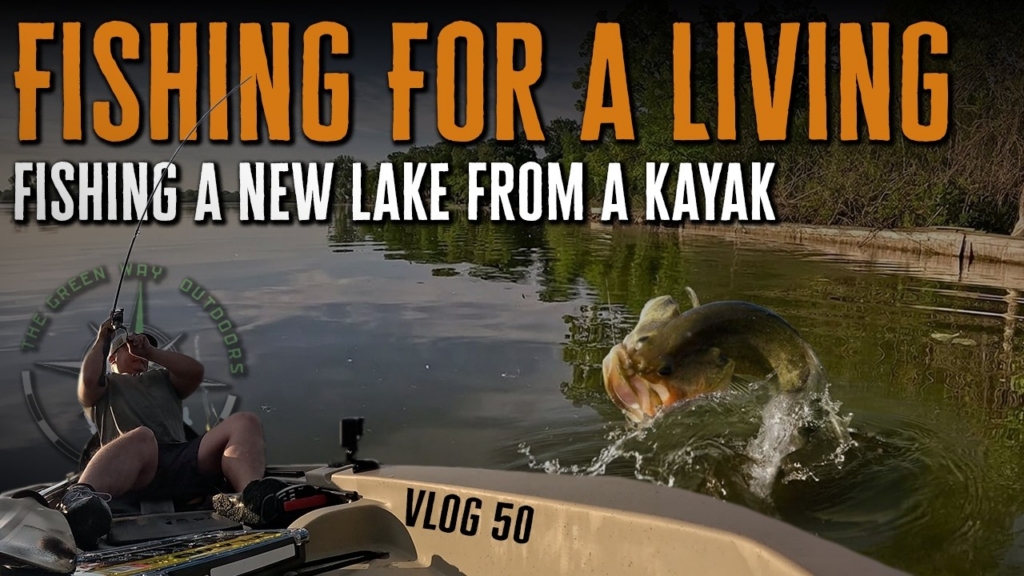 Vlog 50 - Kyle Fishing for a Living - Bass and Crappie from a Kayak - The Green Way Outdoors Vlog